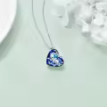 TOUPOP Sterling Silver Sloth Pendant Necklace Memorial Jewelry Gifts-0-2
