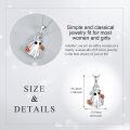 wholesale 925 Sterling Silver Pumpkin Ghost Bat Pendant Necklace for Women Girls Halloween Gifts Jewelry-0-1
