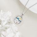 wholesale Sterling Silver Crystal Mustard Seed Faith Necklace Christian Gift-0-1