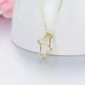 wholesale 14K Gold Infinity Heart Necklaces Wholesale with Cubic Zirconia Pendants for Women - Eternal Love-0-3