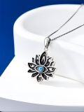 wholesale  Sterling Silver Evil Eye Protection Necklace for Women Gift for Her Wife Mom Sister -0-7