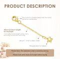wholesale 14K Gold (Au585) Hypoallergenic Nickel-Free Extension Chain 1/2/3 Inch with Lobster Clasp-0-1