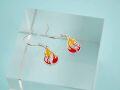 wholesale 925 Sterling Silver Flame-Shaped Drop Dangle Earrings for Women-0-3