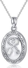 wholesale 925 Sterling Silver Oval Stethoscope Pendant Necklace Gift for Nurses Doctors-0-0