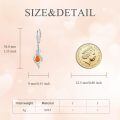 wholesale 925 Sterling Silver Opal Earrings-0-4