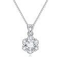 wholesale 925 Sterling Silver Heart Pendant Necklace-0-0