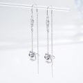 wholesale 925 Sterling Silver Cat Novelty Drop Earrings Gift for Women-0-1