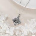 wholesale 925 Sterling Silver Celtic Knot Star of David Heart Cross Pendant Necklace-0-2