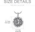 wholesale 925 Sterling Silver Volleyball Pendant Necklace Sport s for Women Girls-0-4