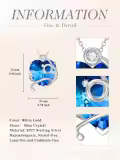 TOUPOP 925 Sterling Silver Cross Pendant Necklace for Women Men-0-5