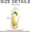 wholesale 14k Gold Braided Extension Chain for Necklaces and Bracelets 1/1.5/2/3/4/5 Adjustable Length-0-2