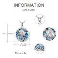 wholesale 925 Sterling Silver Sea Life Jewelry Set: Turtle & Starfish Charm Necklaces for Women - Unique Ocean Gift Ideas-0-4