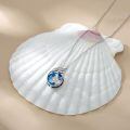 wholesale 925 Sterling Silver Phoenix Crystal Necklace Wholesale Pendant With Chain-0-2