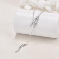 wholesale 925 Sterling Silver Cornicello Italian Horn Pendant Necklaces for Women Men Protection  45cm Chain Length-0-2