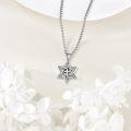 wholesale 925 Sterling Silver Star of David Necklace Elegant Hypoallergenic Jewelry for Women-0-2