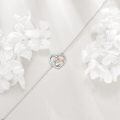 wholesale 925 Sterling Silver Heart Pendant With Girl Dog Enamel Charm Bracelet-0-2