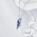 wholesale 925 Sterling Silver Labradorite Lightning Bolt Reversible Boomerang Pendant Necklaces - Minimalist s for Women & Girls-0-9