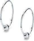 wholesale 925 Sterling Silver Gold Black Rose Plated Hypoallergenic Tiny Huggie Hoop Earrings 8mm Diameter-0-5