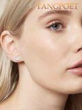 wholesale 925 Sterling Silver Opal Bear Stud Earrings-0-4