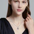 wholesale 925 Sterling Silver Nautical Ship Wheel & Anchor Pendant Necklace for Men/Women-0-3