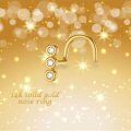 wholesale 14k Yellow Gold 3 Lab Diamond Nose Stud-0-5