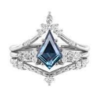 wholesale 925 Sterling Silver Amethyst Diamond Rings Wholesale With Intricate Design-Amethyst-Peridot-Garnet-London Blue Topaz