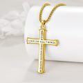 wholesale Sterling Silver Men s Cross Necklace Catholic Faith Pendant Christian Jewelry Gifts-0-15