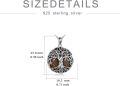 wholesale  Sterling Silver Tree of Life Necklace with Dainty Pendant Irish Jewelry Gift for Women -0-9