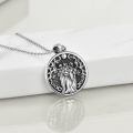 wholesale 925 Sterling Silver Teardrop Pendant With Angel Figure-0-3
