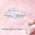 wholesale Sterling Silver Gemstone Bracelet for Women Fine Jewelry Gift-0-51