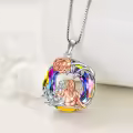 TOUPOP Sterling Silver Sister Necklace Gift For Women Her Friend-0-4