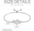 wholesale 925 Sterling Silver Opal Mom Charm Bolo Bracelet for Women-0-28