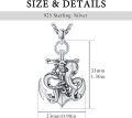 wholesale 925 Sterling Silver Anchor & Octopus Pendant Necklaces for Men/Women - Nautical -0-5