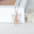 wholesale 925 Sterling Silver Rose Gold Moonstone Fairy Dancing Pendant Necklaces for Women Girls s 3 Goddesses Birthdays-0-5