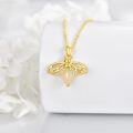 wholesale 925 Sterling Silver Dragonfly Pearl Pendant Necklace for Women-0-3
