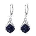 wholesale 925 Sterling Silver Teardrop Drop Earrings Wholesale With Celtic Knots-0-58