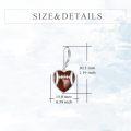 wholesale 925 Sterling Silver Football Heart Dangle Drop Sports Earrings Gifts for Women-0-4