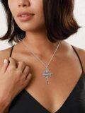wholesale 925 Sterling Silver Jesus Christ INRI Cross Crucifix Pendant Necklace for Men & Women-0-5