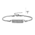 wholesale 925 Sterling Silver Turquoise Urn Bracelet Wholesale with Hawthorn Flower and Daisy Design - Mother's Day Gift for Women-0-0