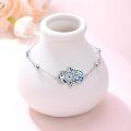 wholesale 925 Sterling Silver Evil Eye Hamsa Bracelet Jewelry for Women Gifts-0-1