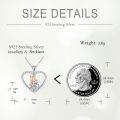 wholesale 925 Sterling Silver Heart-Shaped Horse Pendant Necklaces for Women and Men  Ideas-0-1