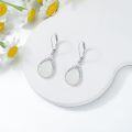 wholesale Sterling Silver Celtic Filigree Teardrop Leverback Earrings for Women Mom Gift-0-2