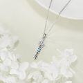 wholesale 925 Sterling Silver Turquoise Arrowhead Bow and Arrows Pendant Necklace s for Women-0-4