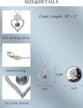 wholesale S925 Sterling Silver & 14K Gold Plated Photo Projection Necklace with Nanotechnology Love Stone, Customizable Lotus Flower Pendant Gift for Women-0-5