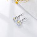 wholesale 925 Sterling Silver Butterfly & Heart Shape Swarovski Elements Drop Earrings Gift for Her-0-4