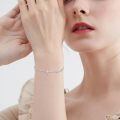wholesale 925 Sterling Silver Cross Adjustable Bracelet Wholesale With Crystal Accents-0-1