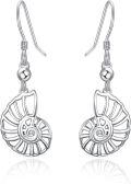 wholesale 925 Sterling Silver Shell Drop Earrings - Summer Beach s for Her-0-0