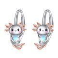 wholesale 925 Sterling Silver Cute Axolotl Earrings-0-0