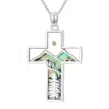 TOUPOP Sterling Silver Mustard Seed Pendant Faith Necklace-0-0
