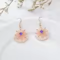TOUPOP Sterling Silver Crystal Dangle Stud Earrings Women Girls Gift-0-2